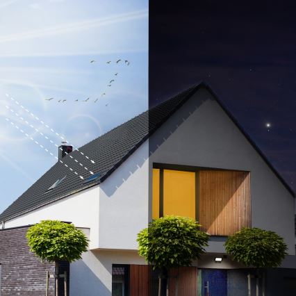 LED Vonkajší solárny reflektor so senzorom LED/20W/3,7V 6500K IP65 4400 mAh