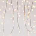 LED Vonkajší vianočný záves CURTAIN 360xLED/3,6W/230V 2x2 m IP44 teplá biela