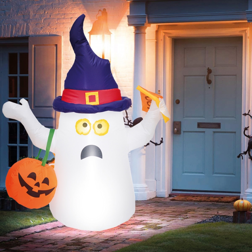 LED Vonkajšia dekorácia HALLOWEEN LED/230V IP44 duch
