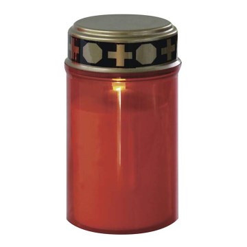 LED vonkajšia dekorácia LED/2xC IP44 červená