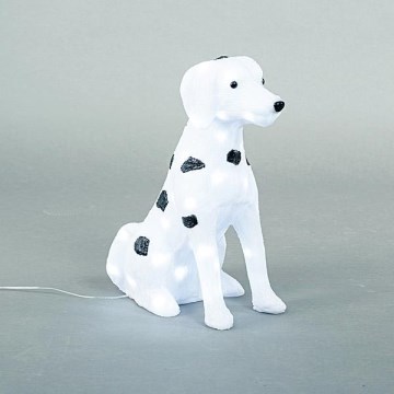 LED vonkajšia dekorácia LED/3,6W/230V IP44 studená biela dalmatín