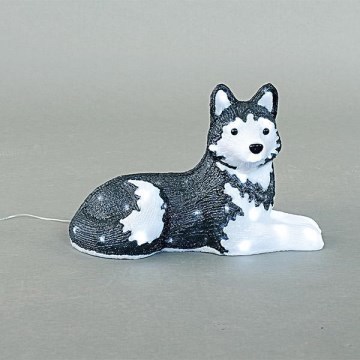 LED Vonkajšia dekorácia LED/3,6W/230V IP44 studená biela husky