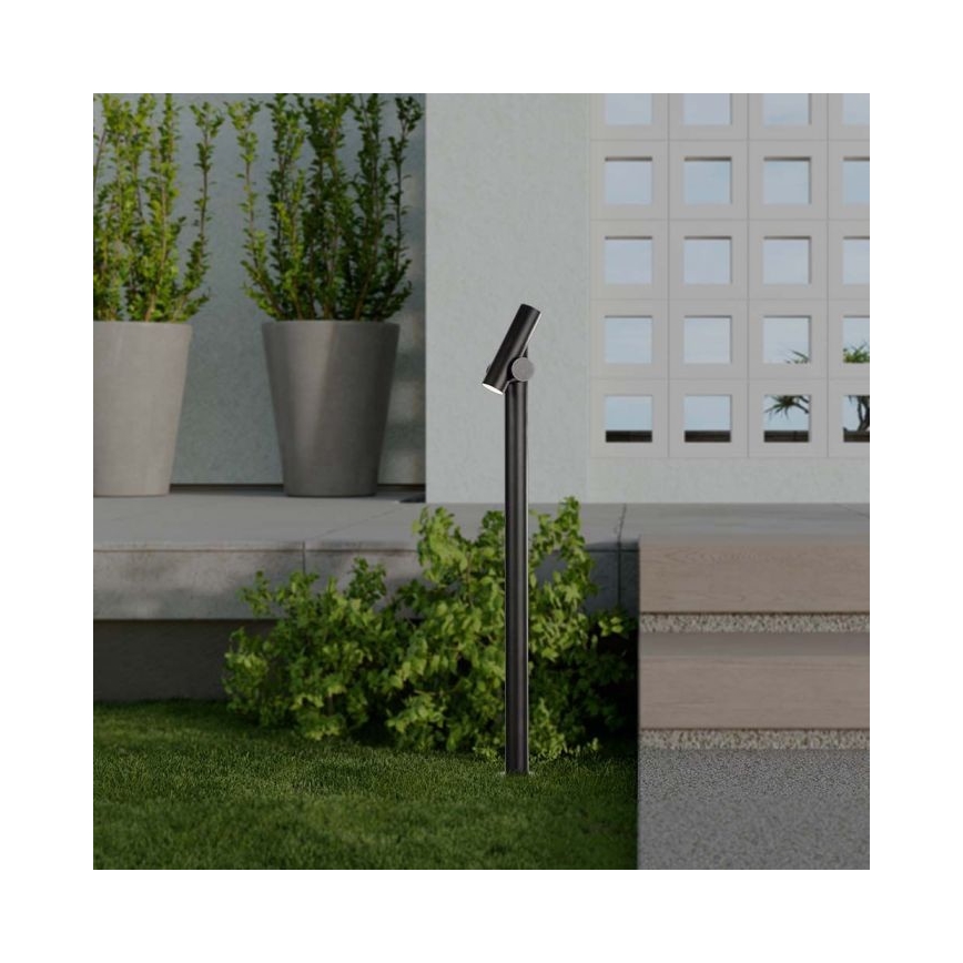 LED Vonkajšia flexibilná lampa LED/4W/230V 3000K IP44 100 cm čierna