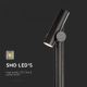 LED Vonkajšia flexibilná lampa LED/4W/230V 4000K IP44 100 cm čierna