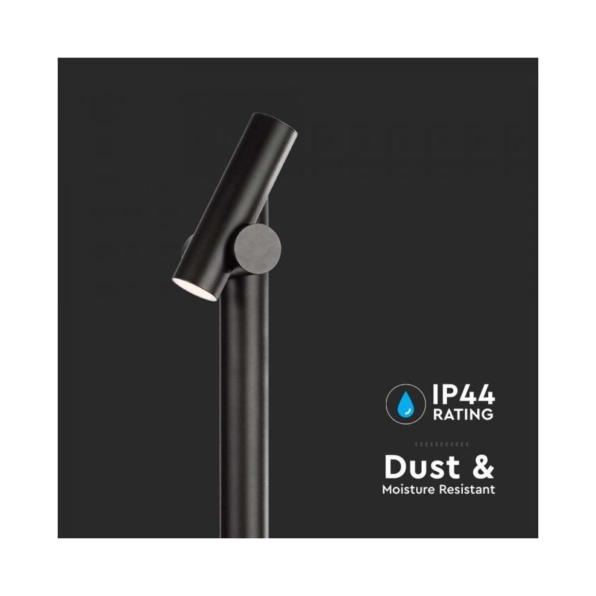 LED Vonkajšia flexibilná lampa LED/4W/230V 4000K IP44 100 cm čierna
