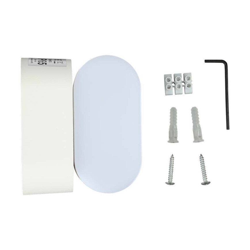 LED Vonkajšia flexibilná nástenné svietidlo LED/5W/230V 3000K IP65 biela