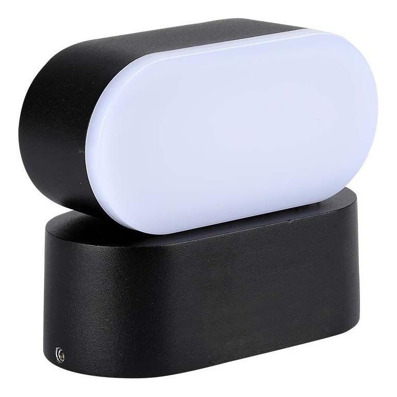 LED Vonkajšia flexibilná nástenné svietidlo LED/5W/230V 3000K IP65 čierna