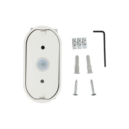LED Vonkajšia flexibilná nástenné svietidlo LED/5W/230V 4000K IP65 biela