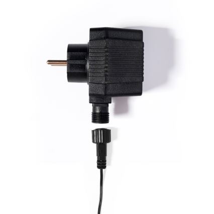 LED vonkajšia girlanda CONE FILAMENT 20xE10 19m farebná/teplá biela IP44, Vyrobené v EÚ