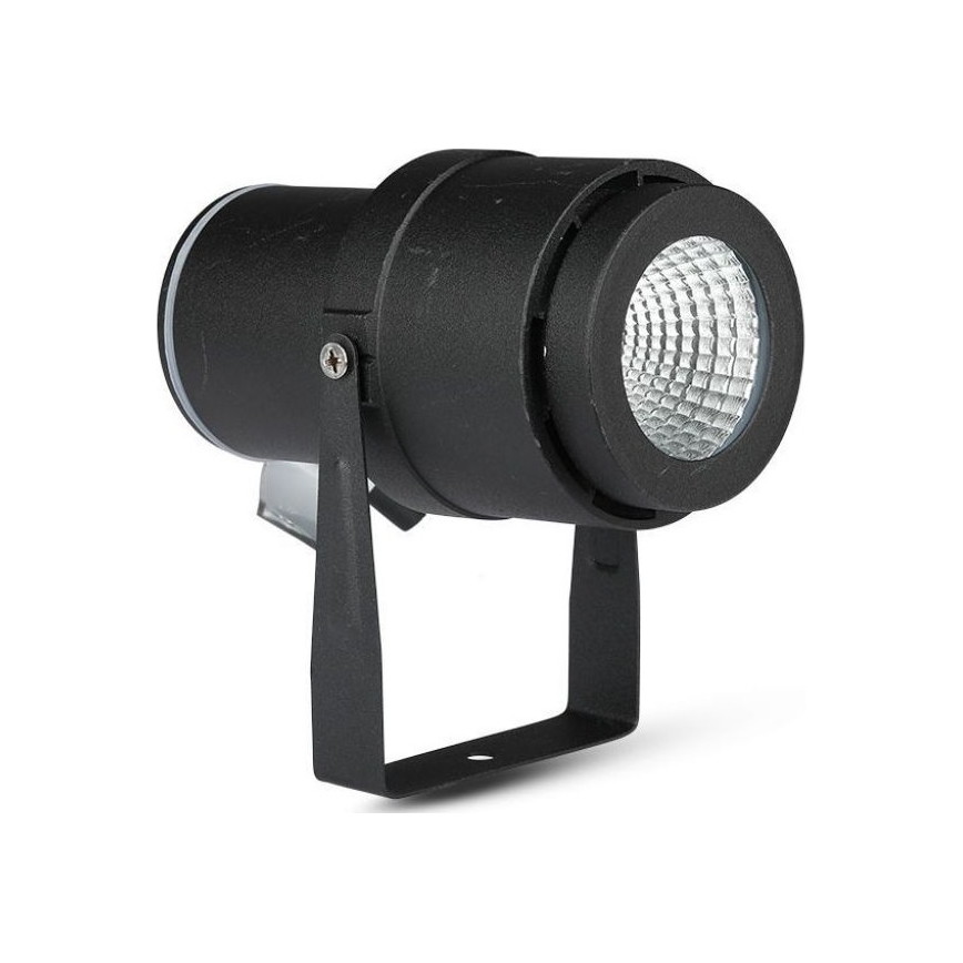 LED Vonkajšia lampa LED/12W/100-240V IP65 4000K čierna