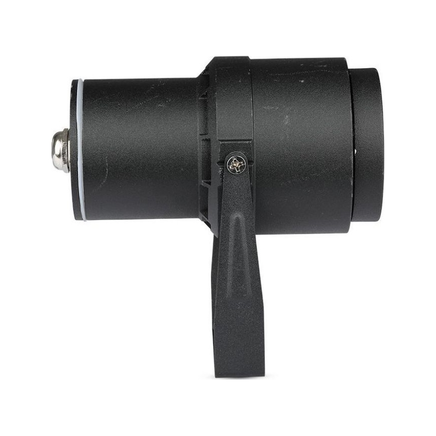 LED Vonkajšia lampa LED/12W/100-240V IP65 4000K čierna