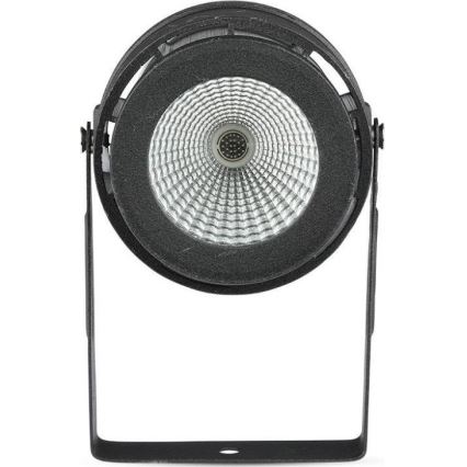 LED Vonkajšia lampa LED/12W/100-240V IP65 čierna - zelené svetlo