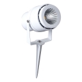 LED Vonkajšia lampa LED/12W/110-240V IP65 3000K biela