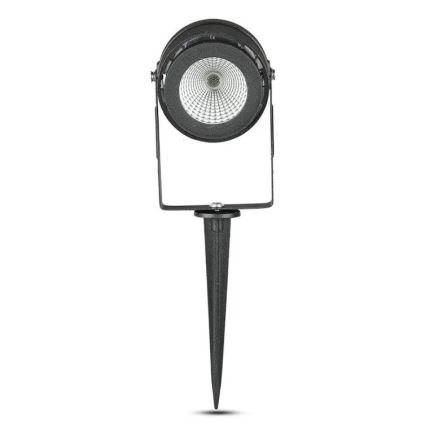 LED Vonkajšia lampa LED/12W/230V 3000K čierna IP65