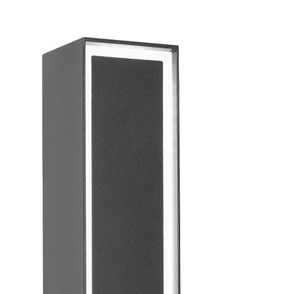 LED vonkajšia lampa MODO LED/8W/230V 4000K IP54 50 cm čierna