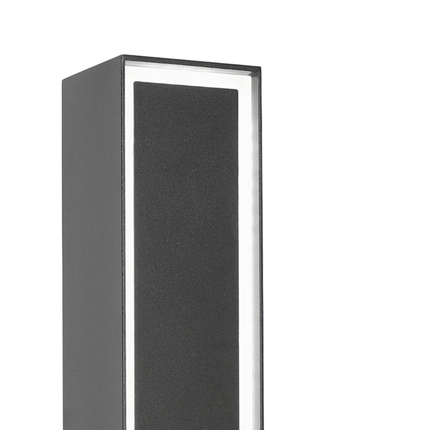 LED vonkajšia lampa MODO LED/8W/230V 4000K IP54 50 cm čierna