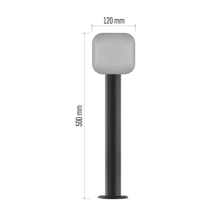 LED Vonkajšia lampa NIKA LED/12,5W/230V IP44 50 cm