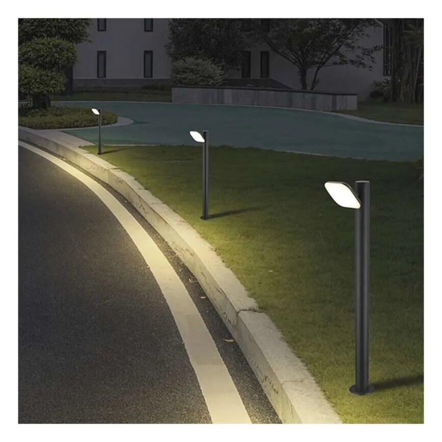 LED Vonkajšia lampa NIKA LED/12,5W/230V IP44 80 cm