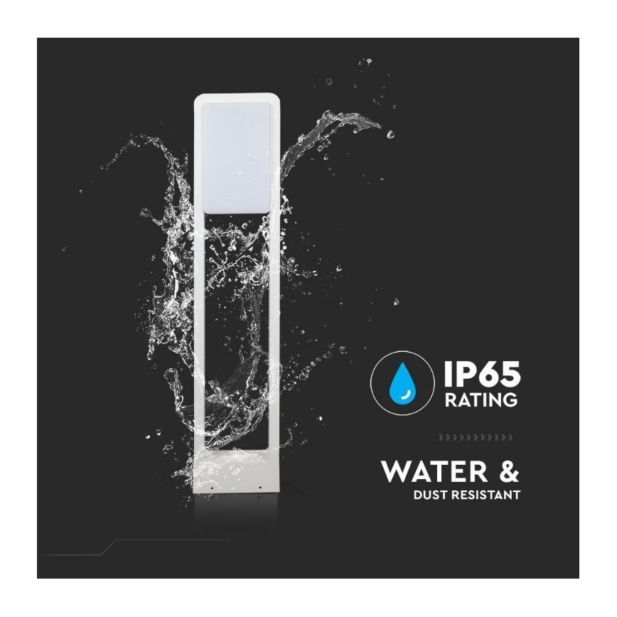 LED Vonkajšia lampa SAMSUNG CHIP LED/10W/230V 6400K IP65 biela