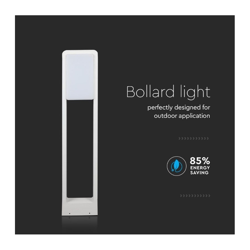 LED Vonkajšia lampa SAMSUNG CHIP LED/10W/230V 6400K IP65 biela