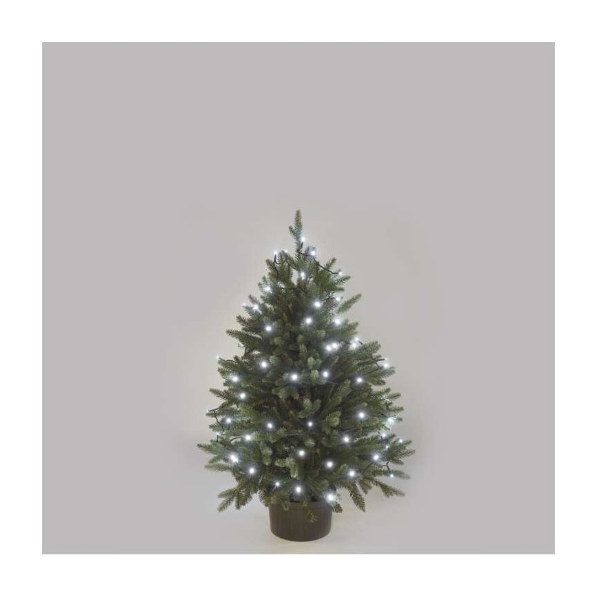 LED  vonkajšia reťaz 40xLED/9m IP44 studená biela