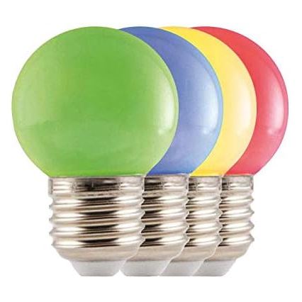 LED Vonkajšia reťaz EASY CONNECT 8xE27 5m IP44 multicolor