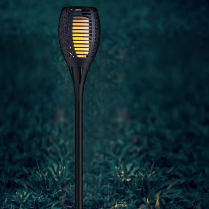 LED Vonkajšia solárna lampa FUEGO BIG LED/1,2V IP44