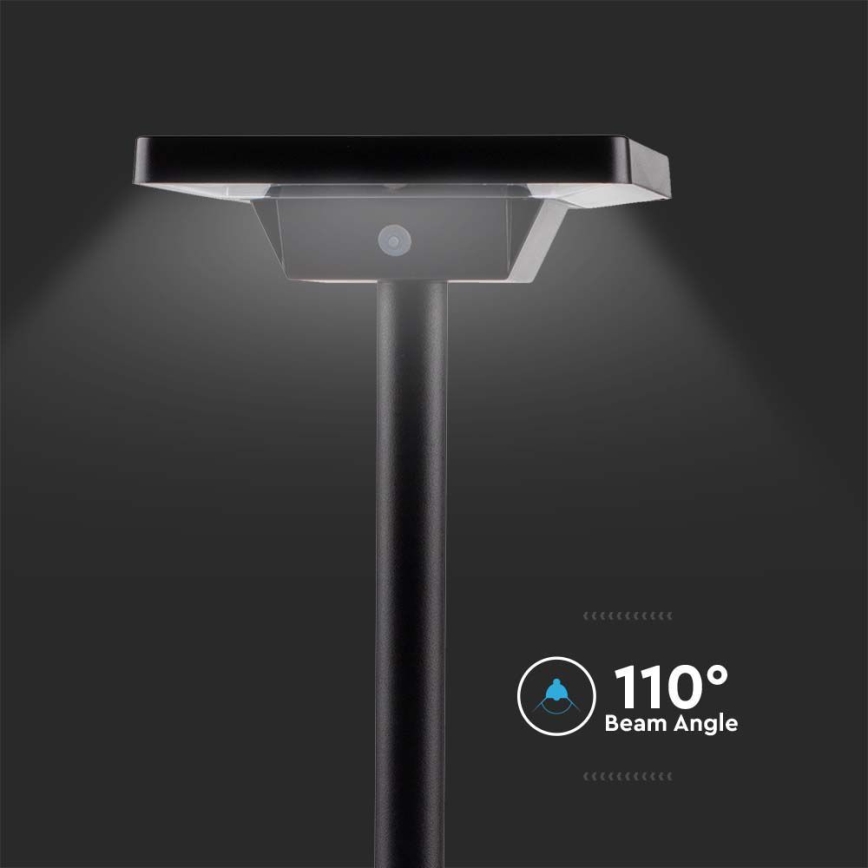 LED Vonkajšia solárna lampa 2v1 LED/2W/3,7V IP65 3000/4000/6500K 2600 mAh