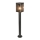 LED Vonkajšia solárna lampa so senzorom LED/2,5W/3,7V 3000K IP54 2000 mAh čierna