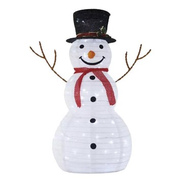 LED Vonkajšia vianočná dekorácia 80xLED/2,25W/4,5/230V IP44 studená biela