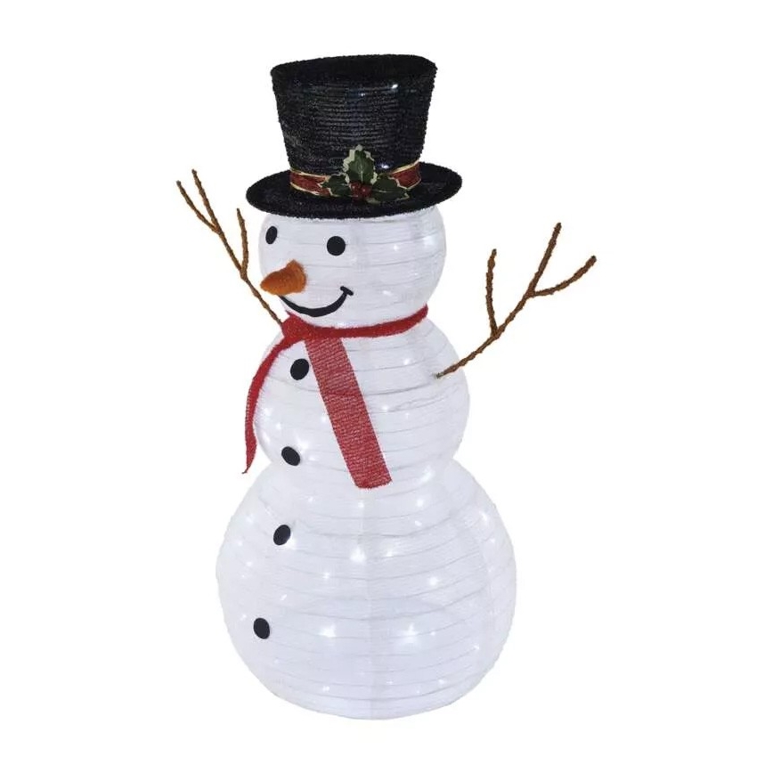 LED Vonkajšia vianočná dekorácia 80xLED/2,25W/4,5/230V IP44 studená biela