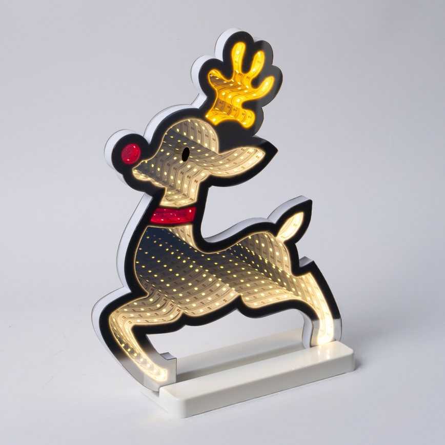 LED Vonkajšia vianočná dekorácia LED/3,6W/230V IP44 teplá biela sob