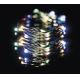 LED Vonkajšia vianočná reťaz 150xLED 20m IP44 multicolor
