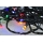 LED Vonkajšia vianočná reťaz 200xLED/8 funkcií IP44 25m multicolor