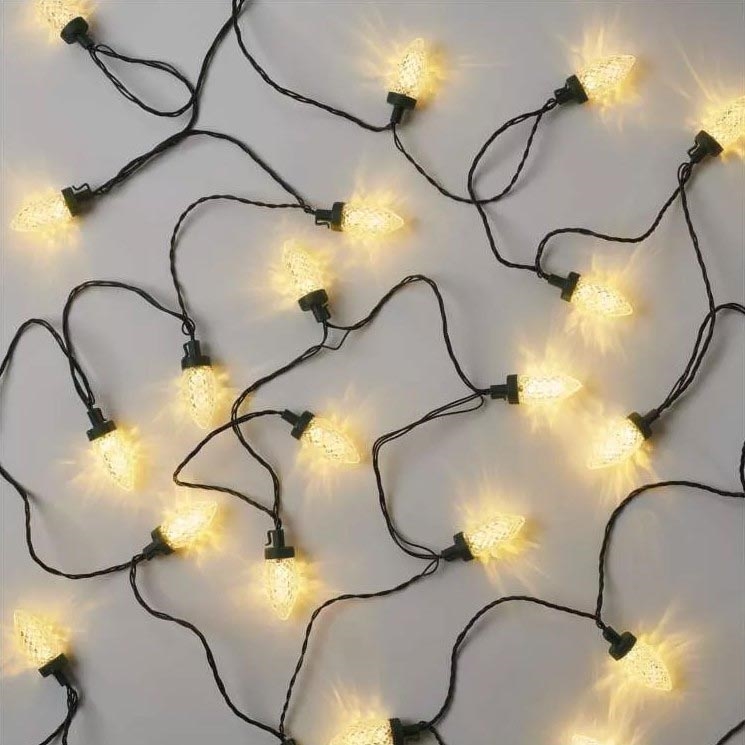 LED Vonkajšia vianočná reťaz 50xLED/8 funkcií 14,8 m IP44 teplá biela