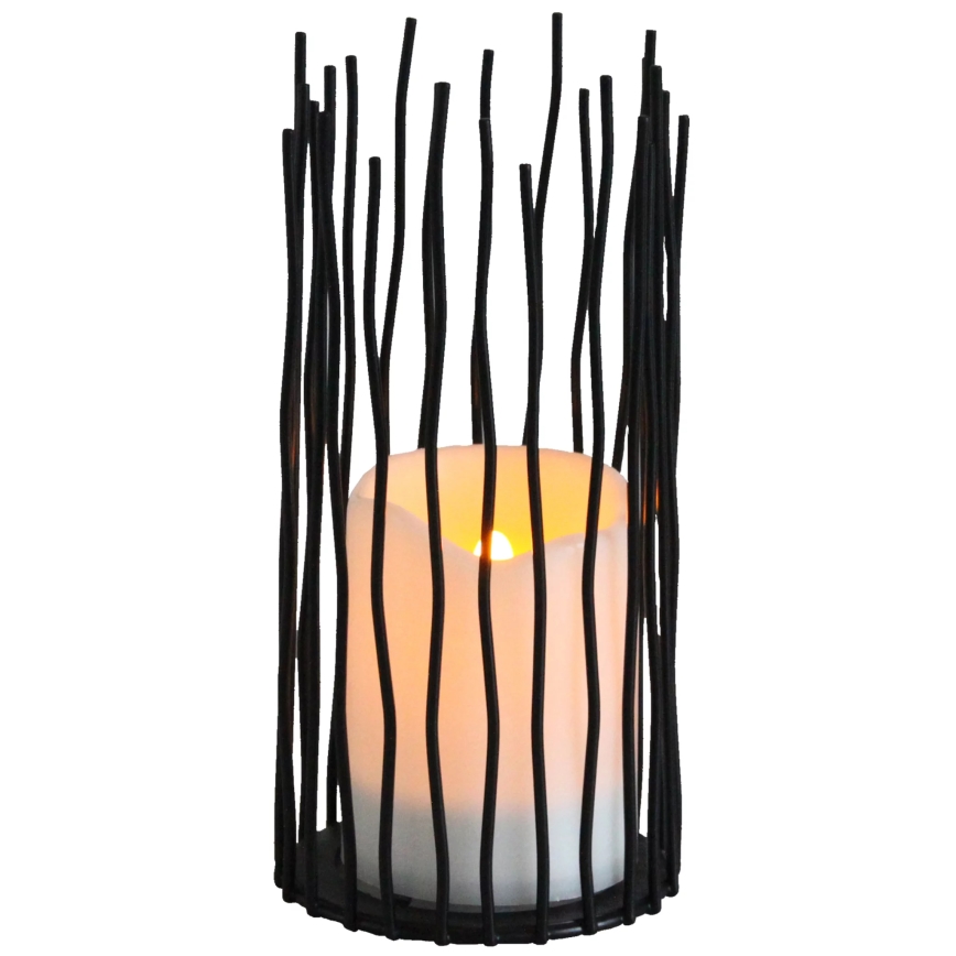 LED Vonkajšie dekoračné svietidlo NYBORG LED/2xAA 22 cm IP44 teplá biela