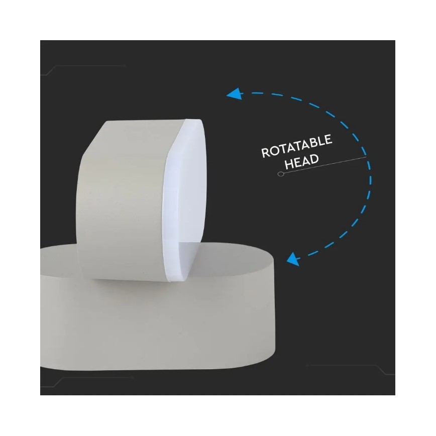 LED Vonkajšie flexibilné nástenné svietidlo LED/5W/230V IP65