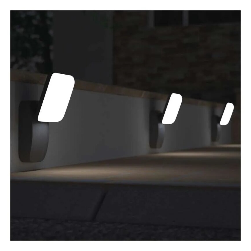 LED Vonkajšie flexibilné nástenné svietidlo NIKA LED/12,5W/230V IP44