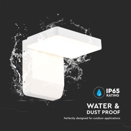 LED Vonkajšie nástenné flexibilné svietidlo LED/17W/230V IP65 3000K biela