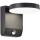 LED Vonkajšie nástenné flexibilné svietidlo so senzorom LED/17W/230V IP65 4000K čierna