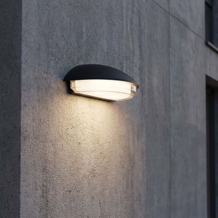 LED vonkajšie nástenné svietidlo ALABAMA LED/12W/230V IP54 čierne