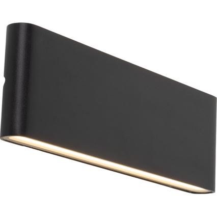 LED Vonkajšie nástenné svietidlo ARWENA 2xLED/12W/230V IP54 čierna