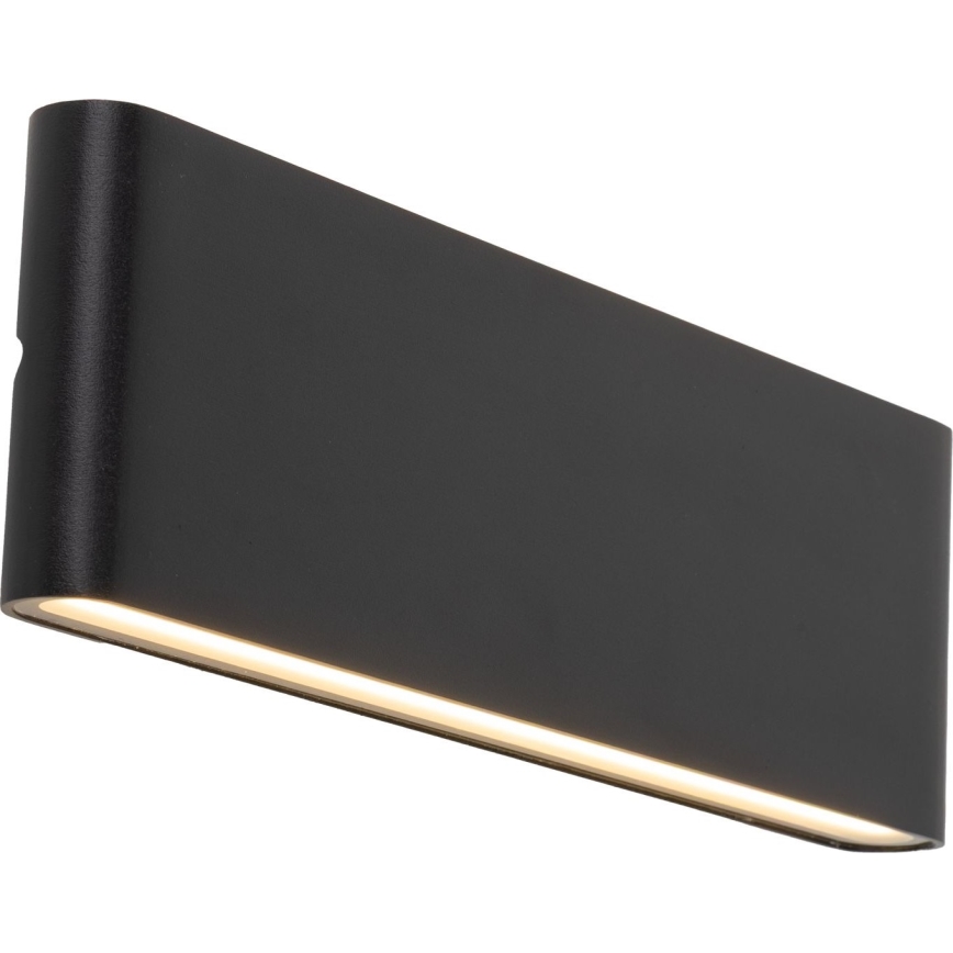 LED Vonkajšie nástenné svietidlo ARWENA 2xLED/12W/230V IP54 čierna