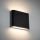 LED Vonkajšie nástenné svietidlo ARWENA 2xLED/3W/230V IP54 čierna
