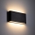 LED Vonkajšie nástenné svietidlo ARWENA 2xLED/6W/230V IP54 čierna