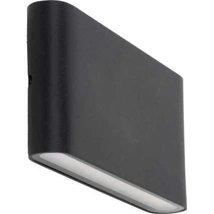 LED Vonkajšie nástenné svietidlo ARWENA 2xLED/6W/230V IP54 čierna