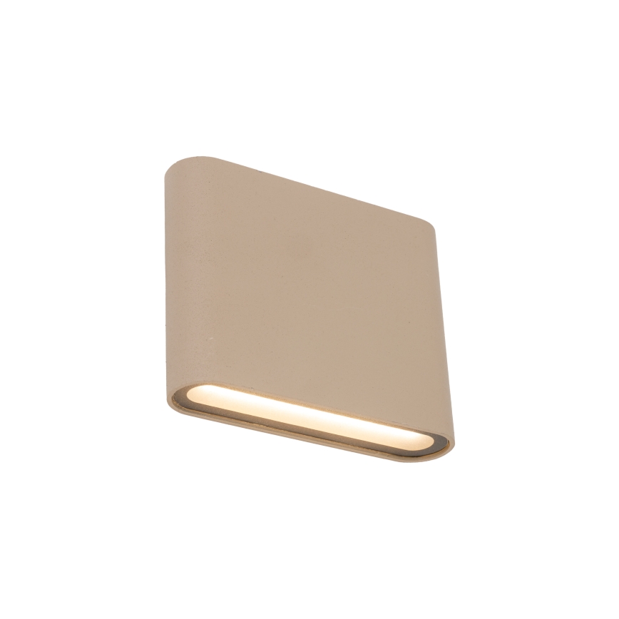 LED Vonkajšie nástenné svietidlo ARWENA S LED/6W/230V IP54 béžové