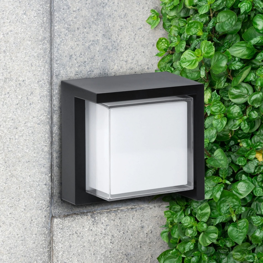 LED Vonkajšie nástenné svietidlo ESSEN LED/12W/230V IP44 čierna