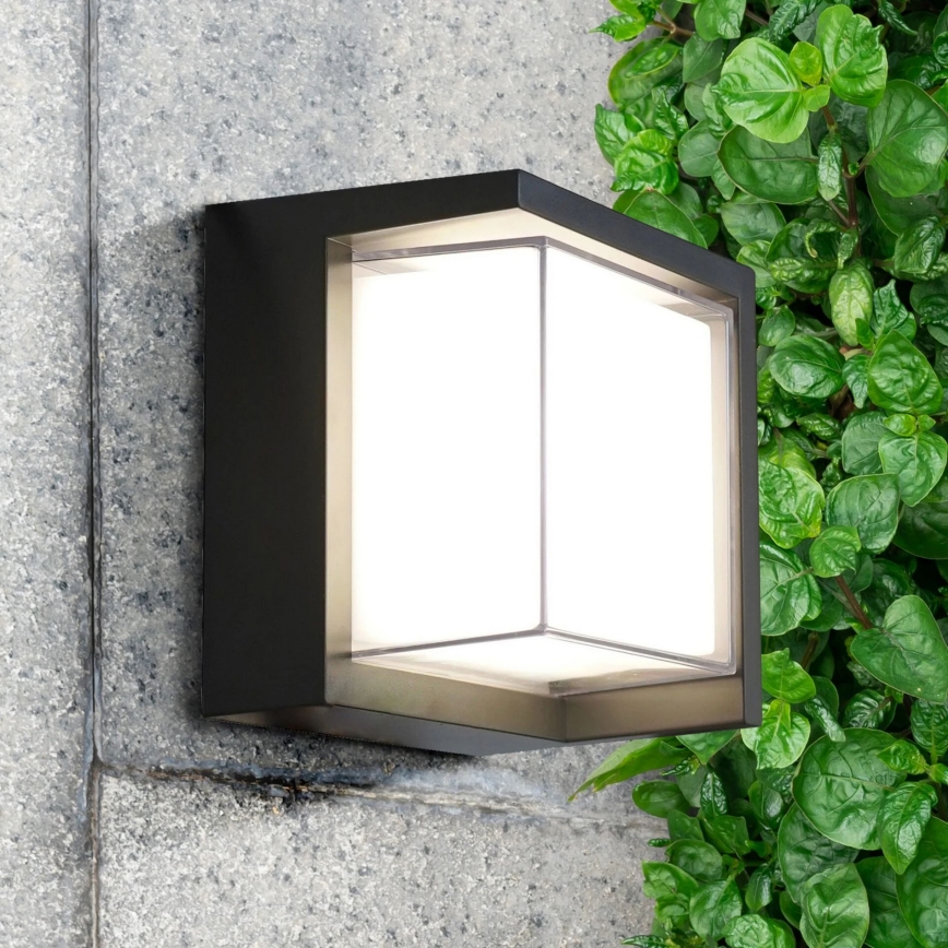 LED Vonkajšie nástenné svietidlo ESSEN LED/12W/230V IP44 čierna