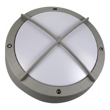 LED vonkajšie nástenné svietidlo FRODA LED/12W/230V IP54 sivé